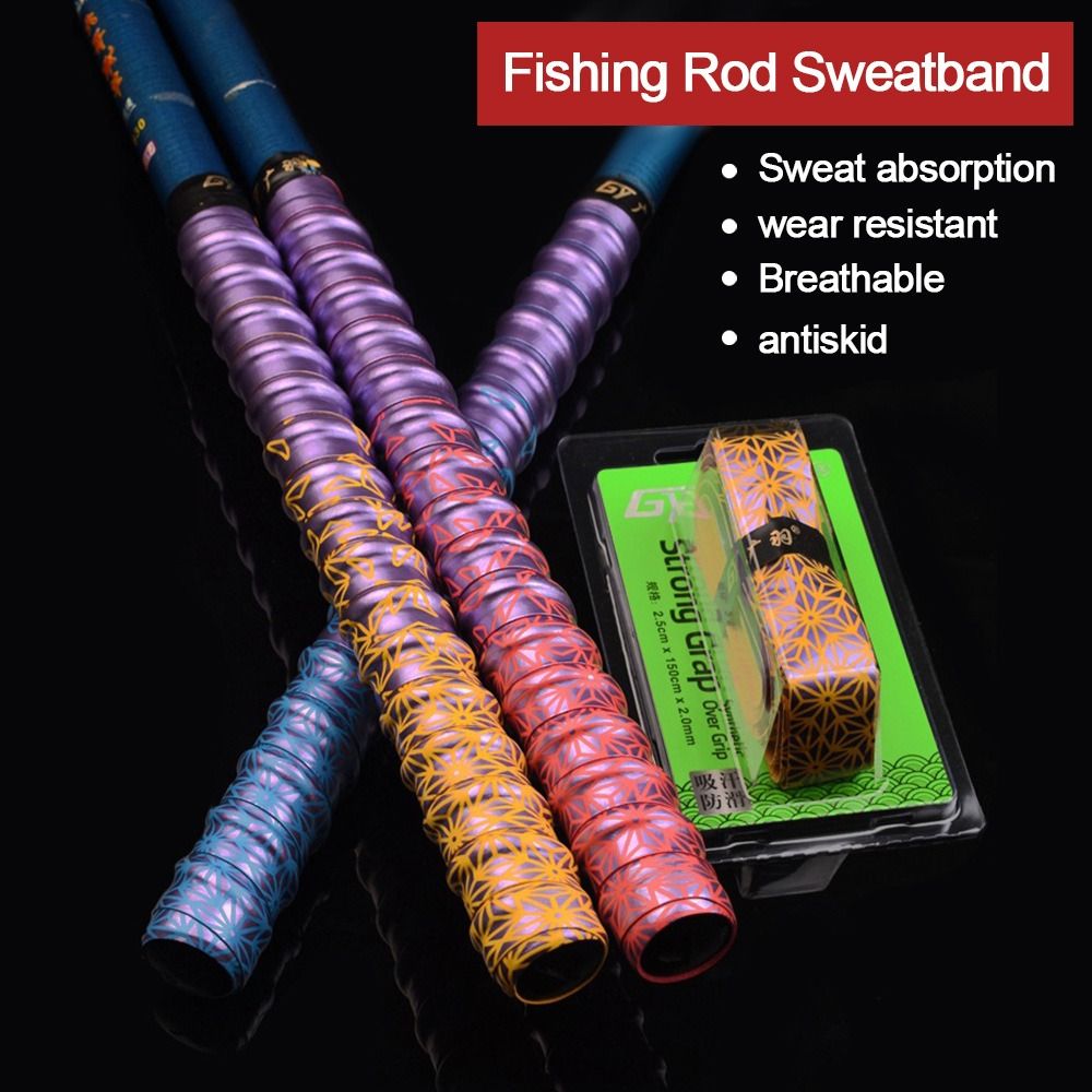 Badminton Grip Tape - Degrade Renkli Kalınlaşmış Spor Olta Ter