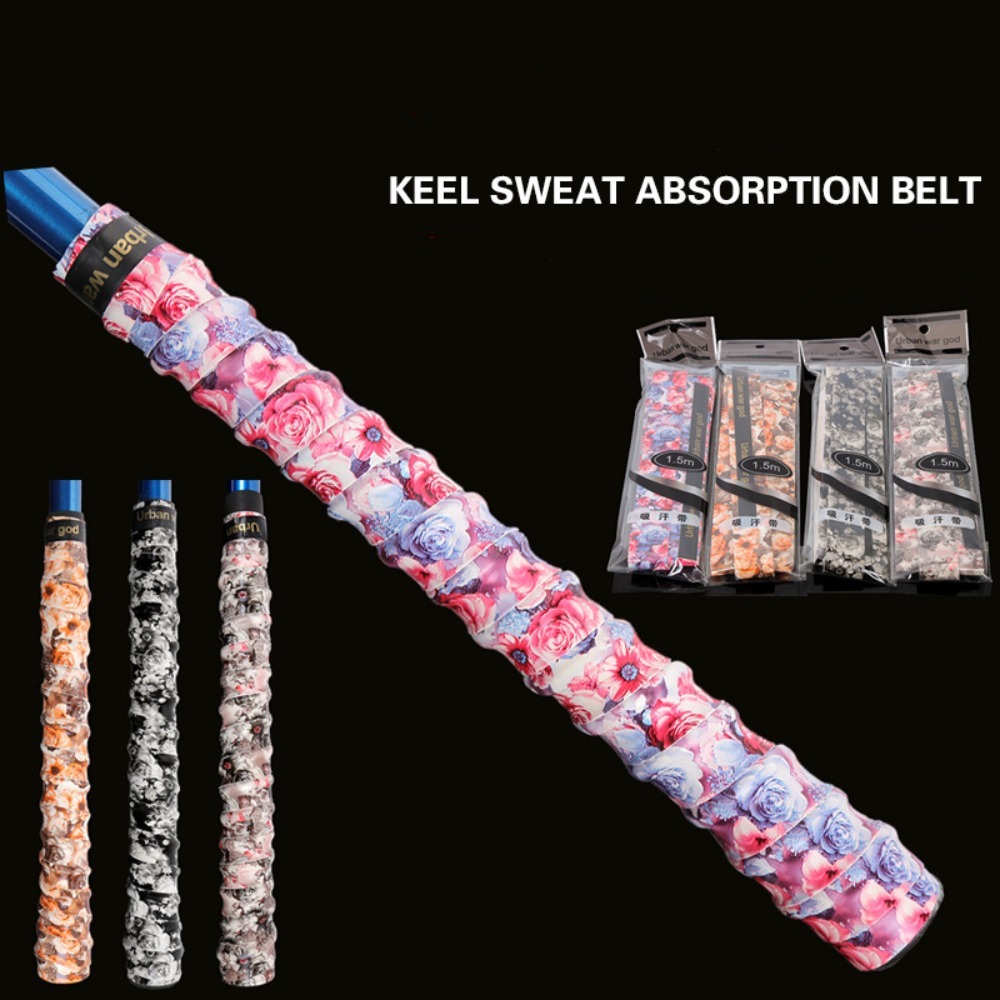 Badminton Grip Tape - 1 adet 1.5m uzunluk Antiskid olta