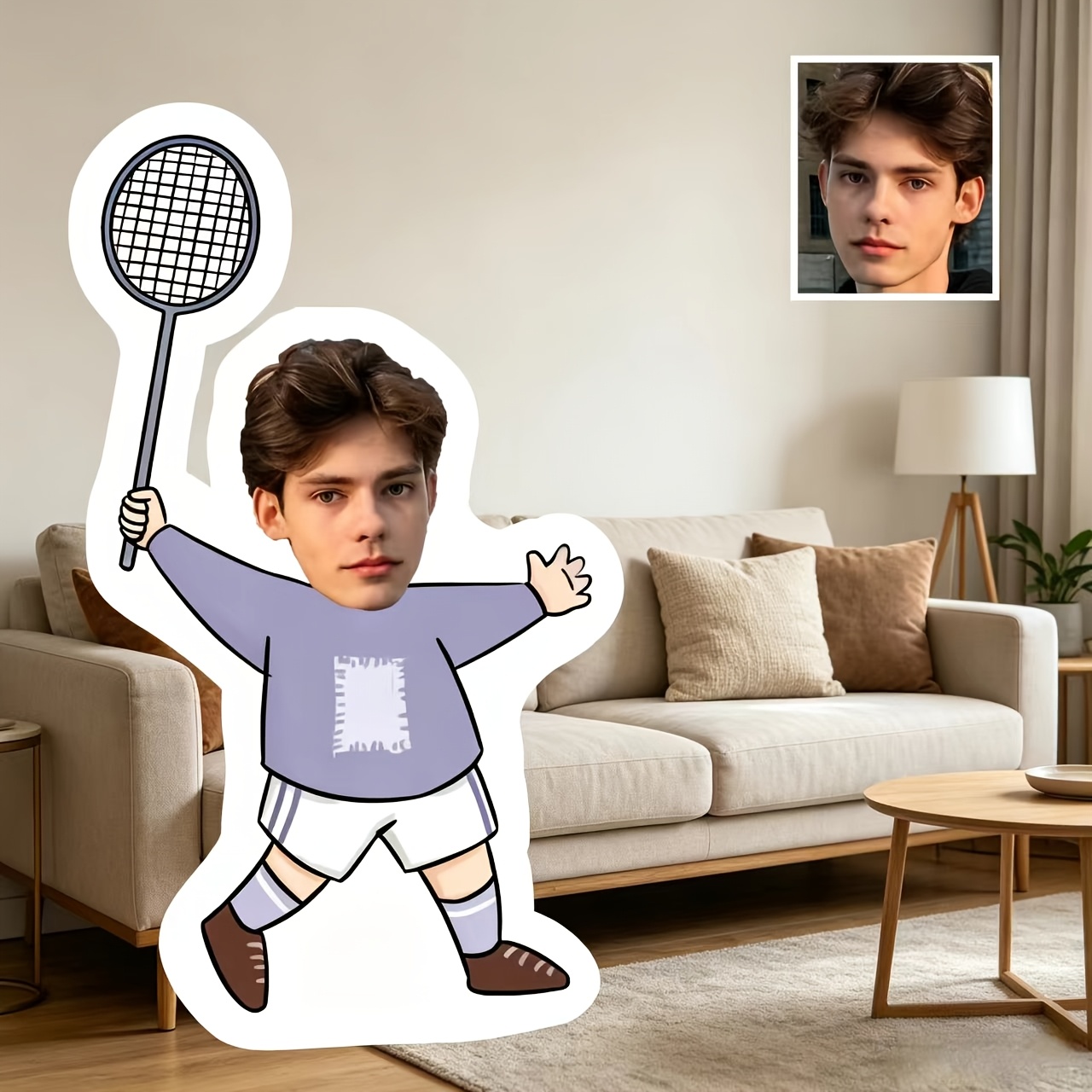 1 adet - Özelleştirilmiş Badmi - Badminton Photo incelemesi ve fiyatı