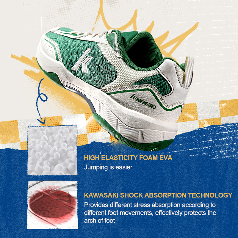 Kawasaki Retro Yüksek elastiki - Badminton Footwork incelemesi ve fiyatı